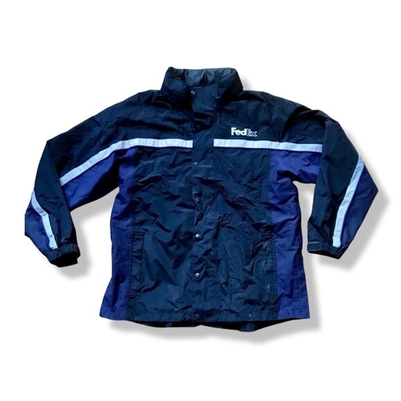 FEDEX Stan Herman Reflective Hooded Jacket Size Reg - XL VF Imagewear FD3326 - Picture 1 of 8